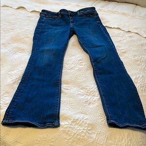 American Eagle hi rise skinny kick jeans